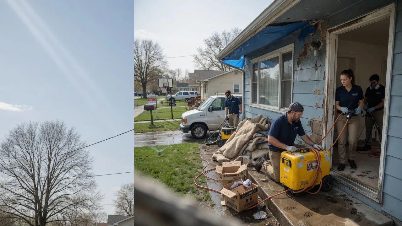 Basement Flood Cleanup in Dubois, ID near me